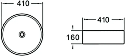 Раковина SantiLine 410