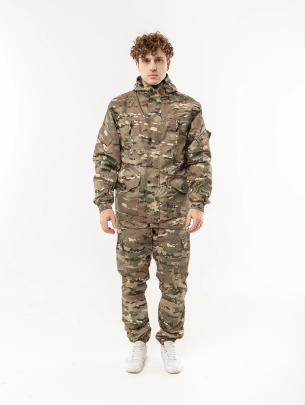 Костюм мужской BERKUT.IV , Горка зима упр рипстоп светлый Мультикам