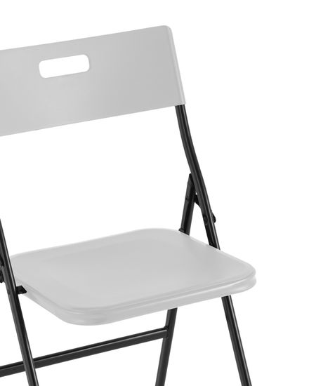 Комплект раскладного стола и стульев Кейт белый