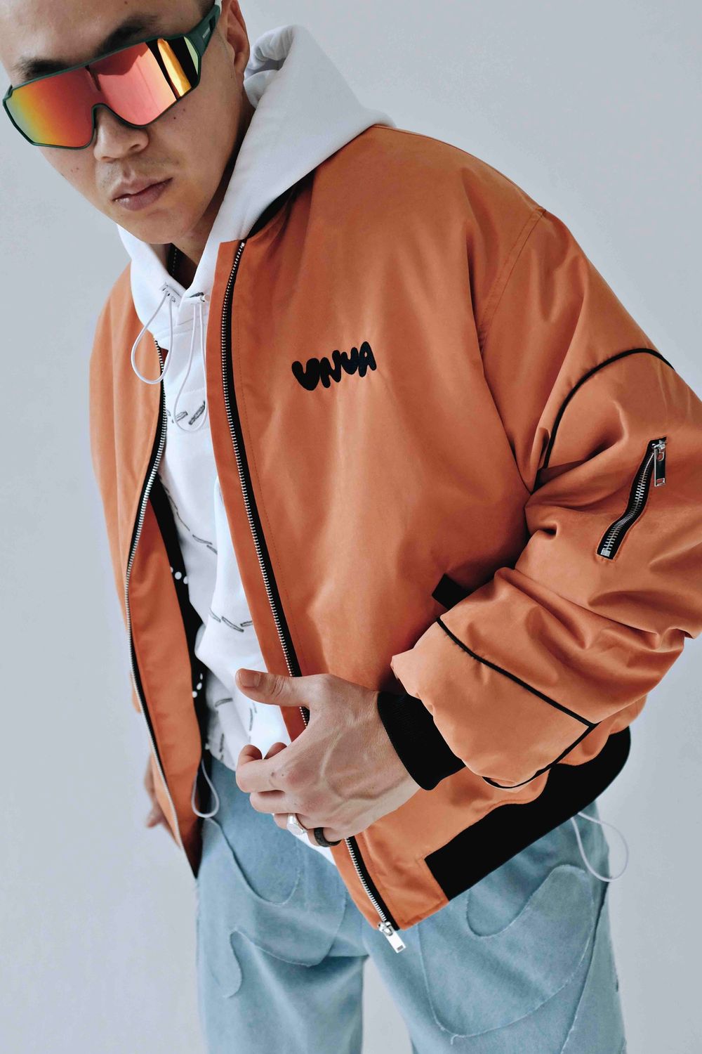 Бомбер VNVA оранжевый