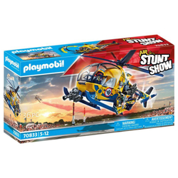 Playmobil - Воздушное каскадерское шоу: вертолет съемочной группы 70833X
