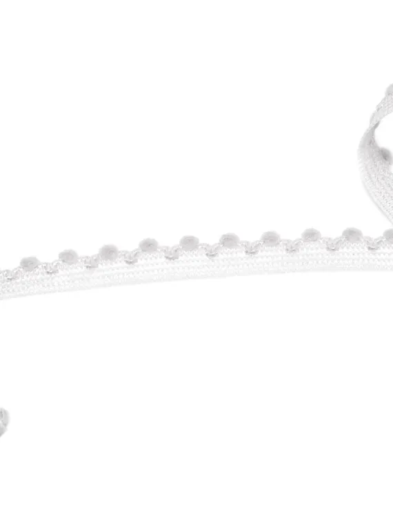 166 59 Резинка ажурная 9 мм Греция, серый 166