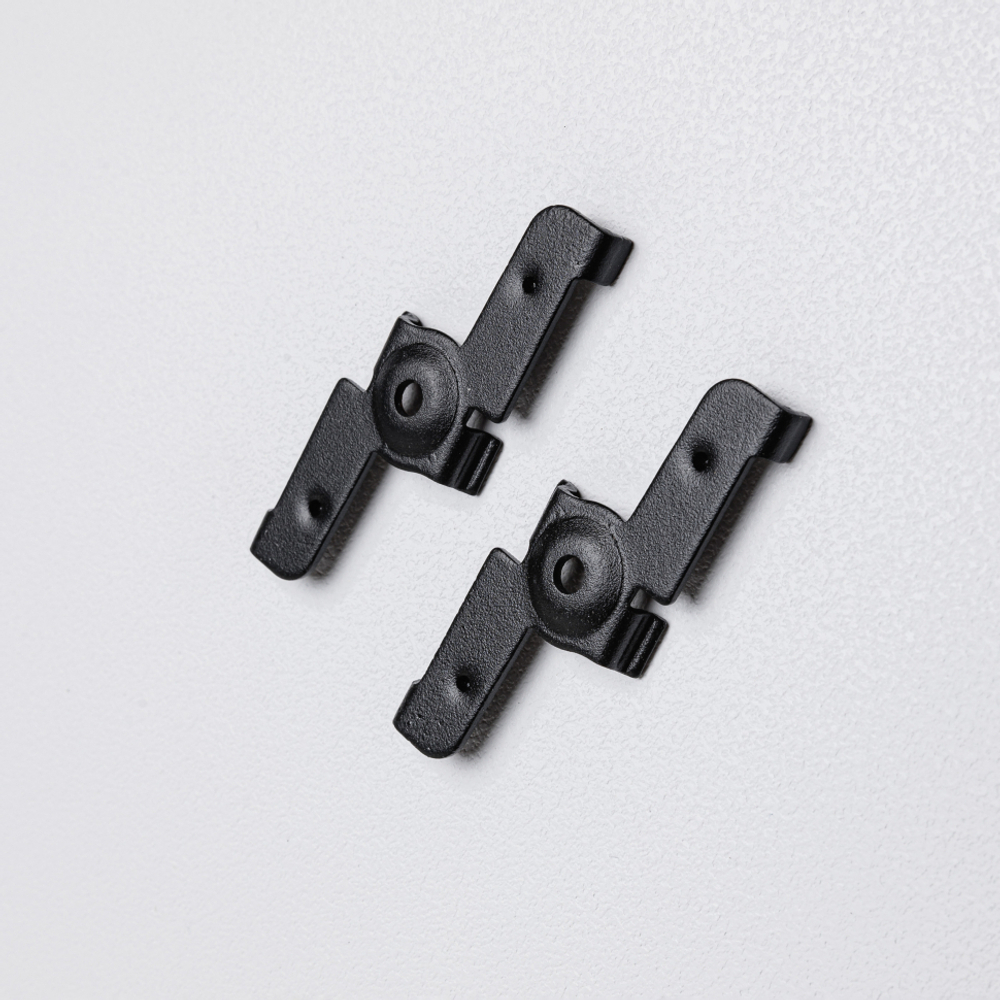 Фиксатор для накладного монтажа накладного магнитного трекового шинопровода MKA-2S-H-B Черный