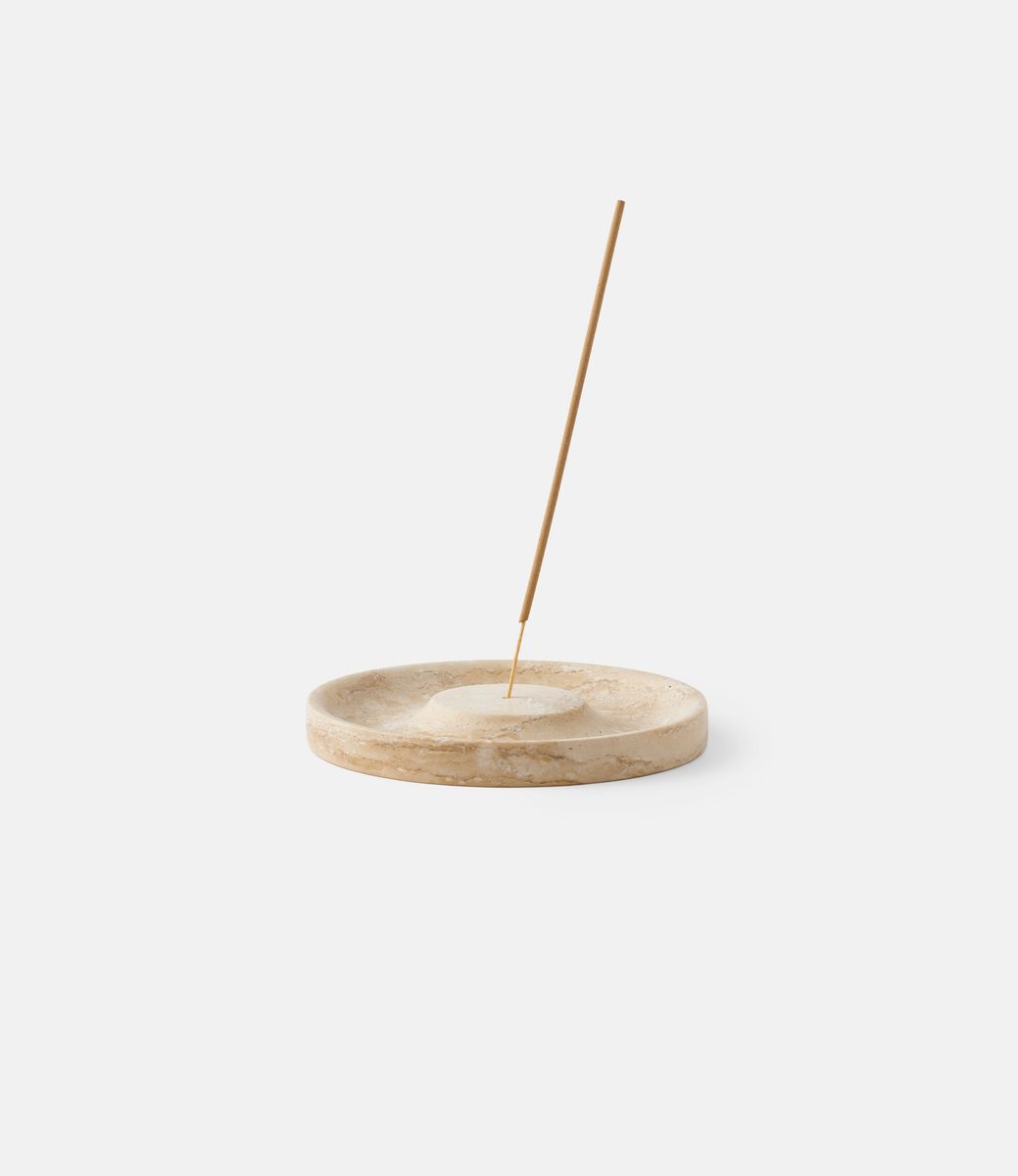 Addition Studio Horizon Incense Burner Travertine — держатель для благовоний