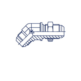Соединение PD45 JIC 7/16