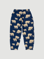 Утеплённые брюки на резинке Mjölk Бурые мишки
