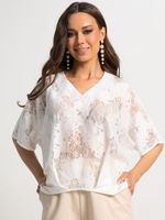 Костюм Летний стиль (бело-бежевый) К15909-7М LT Collection