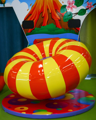 Карусель механическая "Непоседа" (185х185х130 см)