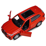 Модель 1:43 BMW X5M, красный, инерция, откр. двери