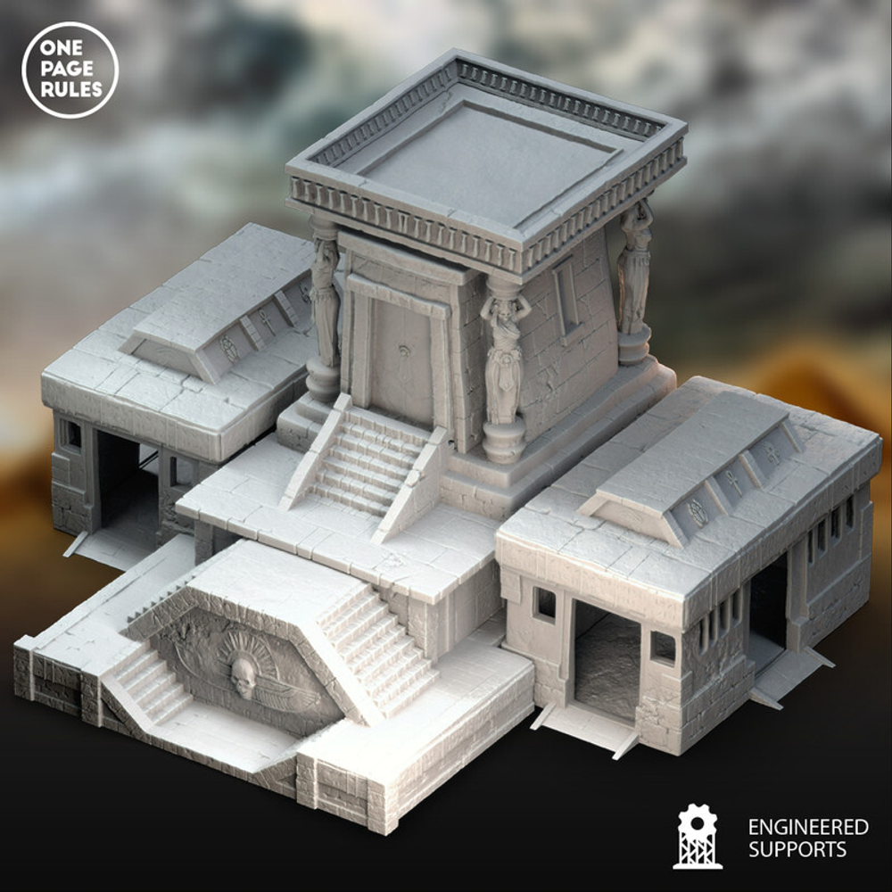 Grand Alliance Death Tomb Kings террейн heavy миниатюра для dnd, днд, pathfinder, фентези, Настольная игра, НРИ, Варгейм, РПГ