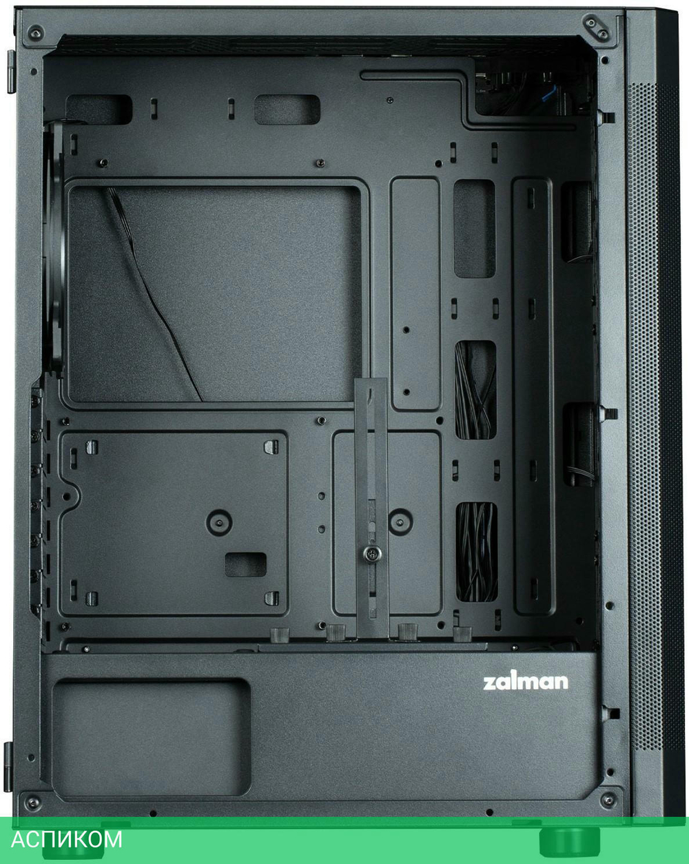 Корпус Zalman I4 TG без БП черный