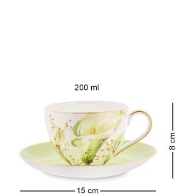 Pavone JK- 72 Чайный набор на 2 перс. «Калла» (Calla Charme  )