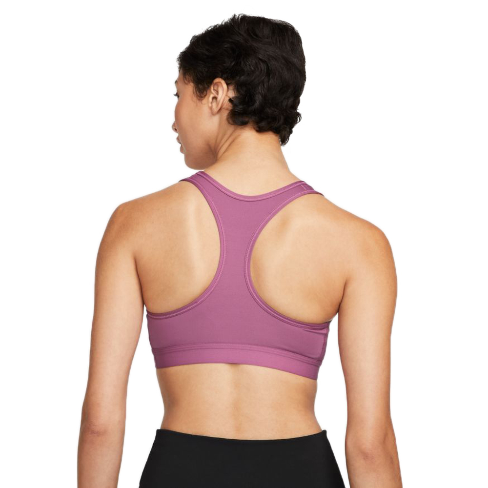 ТОП теннисный Nike Dri-Fit Swoosh Band Bra Non Pad - light bordeaux/light bordeaux/white