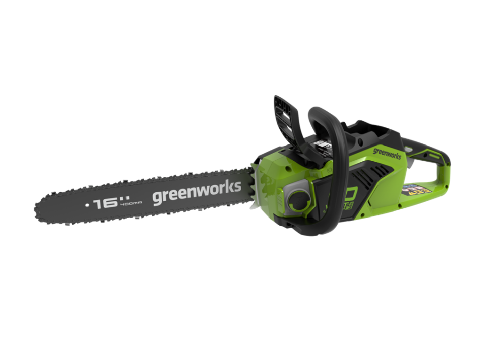 Пила аккумуляторная 40V Greenworks GD40CS18K4 б/щ 40см 1хАКБ 4Ач и ЗУ