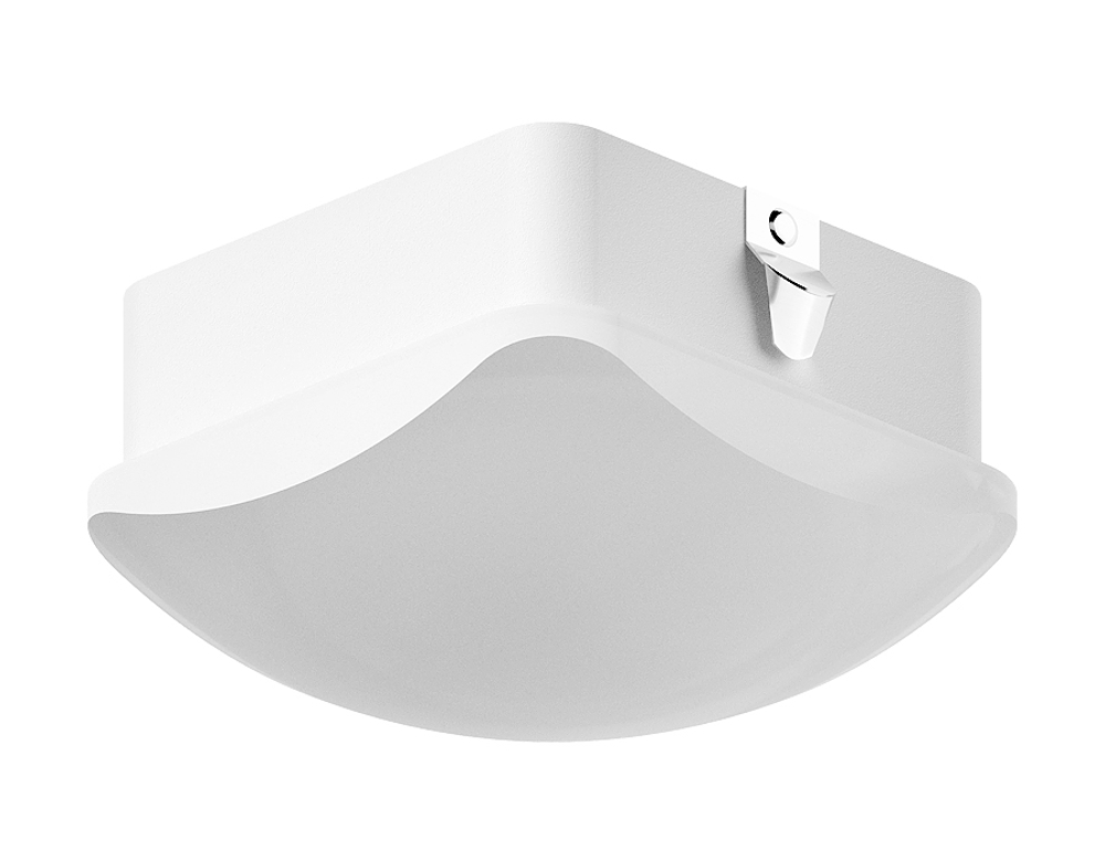N7756 FR белый матовый 70*70*H45mm Out20mm MR16