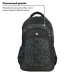 Рюкзак BRAUBERG для старшеклассников/студентов/молодежи, "Стихия", 30 литров, 31х16х47 см, 225289