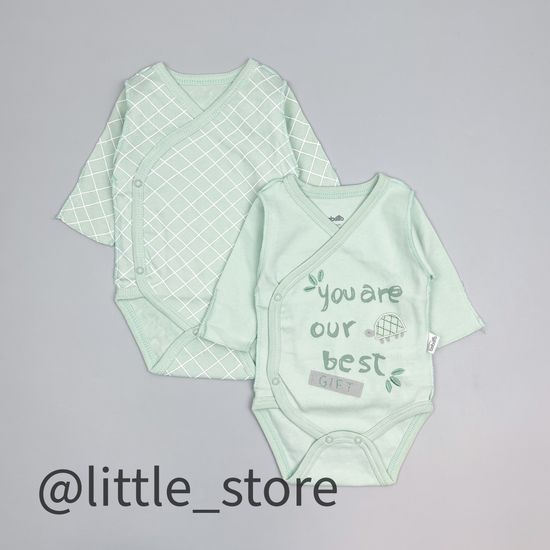 Боди-кимоно хлопковые "Turtle family"