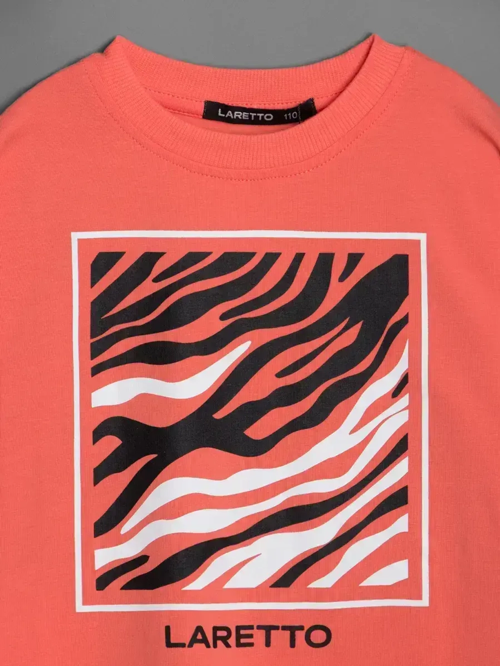 Летний костюм для девочки с лосинами