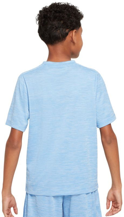 Детская теннисная футболка Nike Boys Multi Dri-FIT Short-Sleeve - Blue