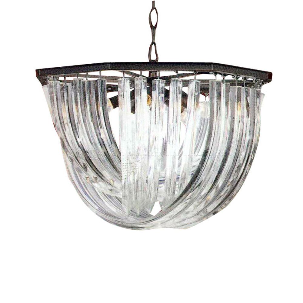 Люстра Murano 5 black