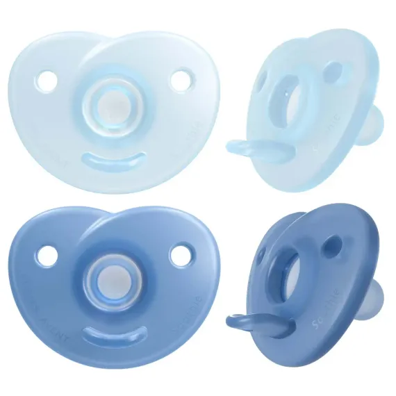 Пустышка Philips Avent силикон ортодонтическая 2 шт.