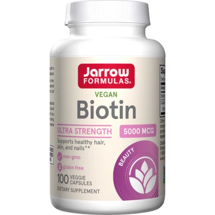 Biotin 5000 мкг 100 капсул Jarrow Formulas