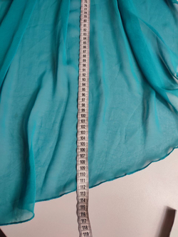 Платье яркое, разноуровневое 42 размер