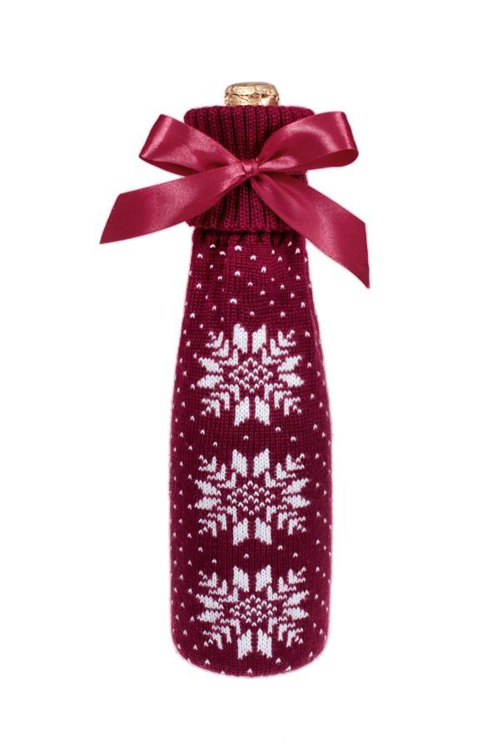 Чехол для бутылки Luxberry Norway бордовый-белый Португалия