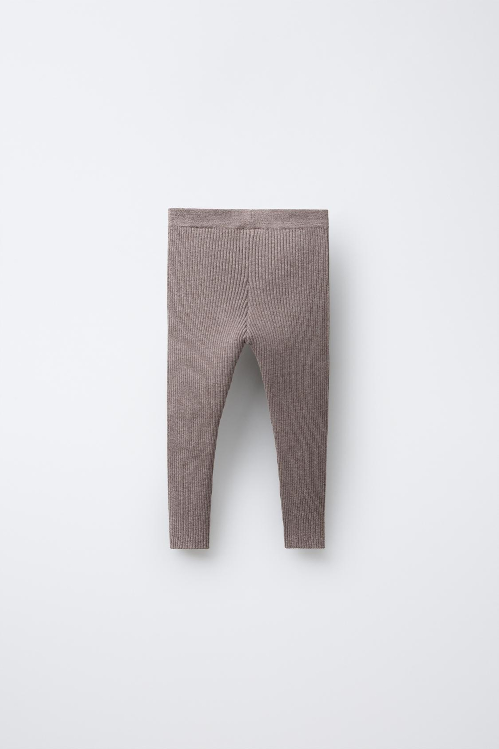 ZARA ЛЕГИНСЫ В РУБЧИК, СЕРЫЙ МЕЛАНЖ