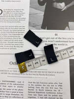 Размерник черный "L" 14 мм