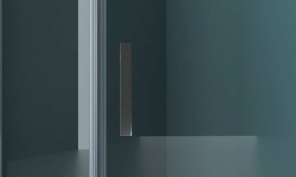 Душевой уголок BelBagno Kraft 100х100 KRAFT-P-1-100-C-Cr-R профиль Хром стекло прозрачное