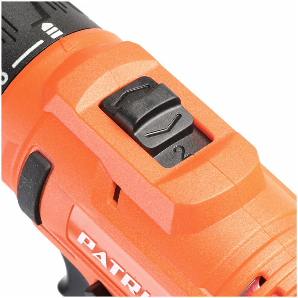 Дрель-шуруповерт акк.PATRIOT BR 189UES, две АКБ Li-Ion 18В, 2,0 Ач, 29Нм, кейс (180301549)