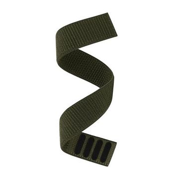 Нейлоновый ремешок NylonFit 20 мм для Garmin Fenix 7S, Fenix 6S, Fenix 5S, Instinct 2S, D2 Delta S (Хаки)