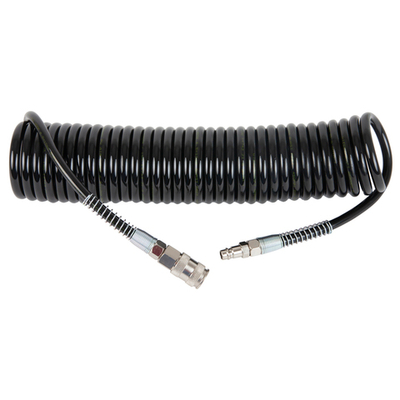 WDK-65758 Шланг пневматический спиральный с БРС, 6.5х10 мм, 8 м