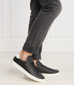 Кожаные кроссовки Tommy Jeans - черный(EM0EM01374)