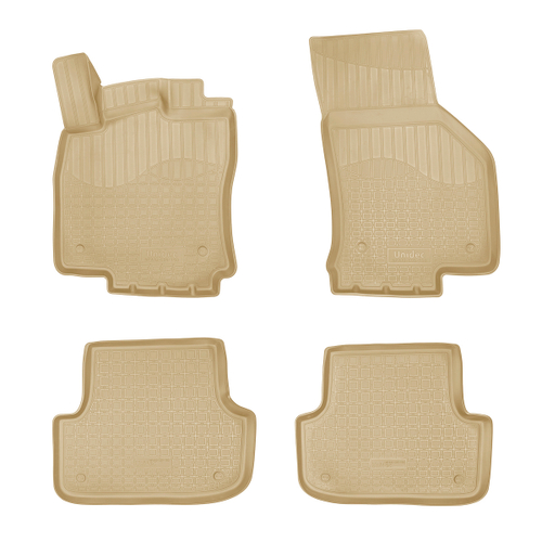 Ковры в салон Norplast/Unidec для Audi A3 в кузове 8V/8VA (2012-), Бежевый, арт.NPA10-C05-150-B