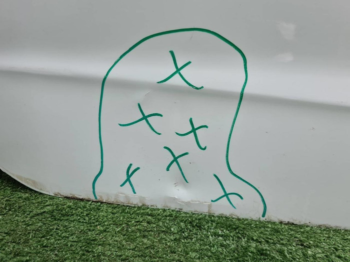 Дверь задняя правая Audi A3 8V (2012-2020) хэтчбек