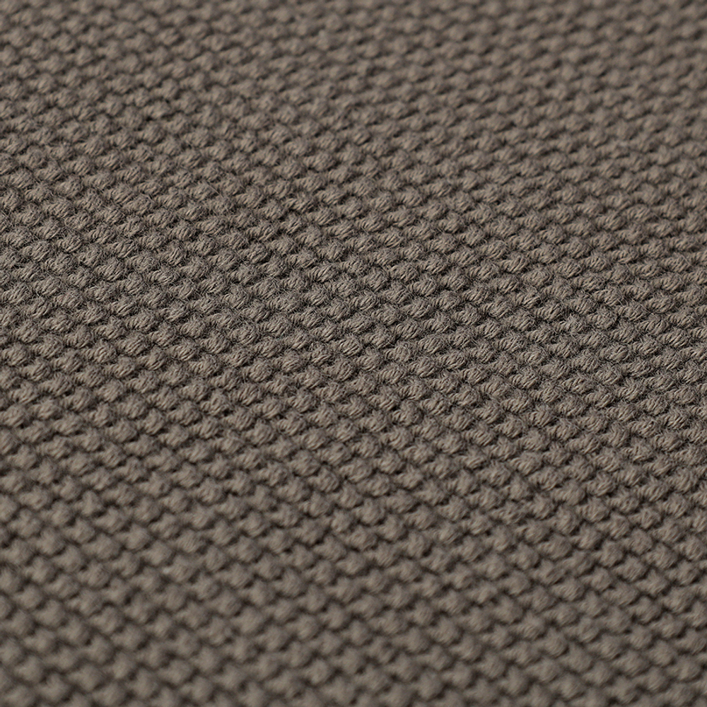 Набор из двух кухонных вязаных полотенец из коллекции essential, темно-серое/бежевое