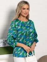 Блуза Мечта сезона (зеленая) Б15557-16М LT Collection