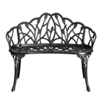 Скамья Secret De Maison Strauss (Штраус) алюминиевый сплав, 99хх56х76см, черный