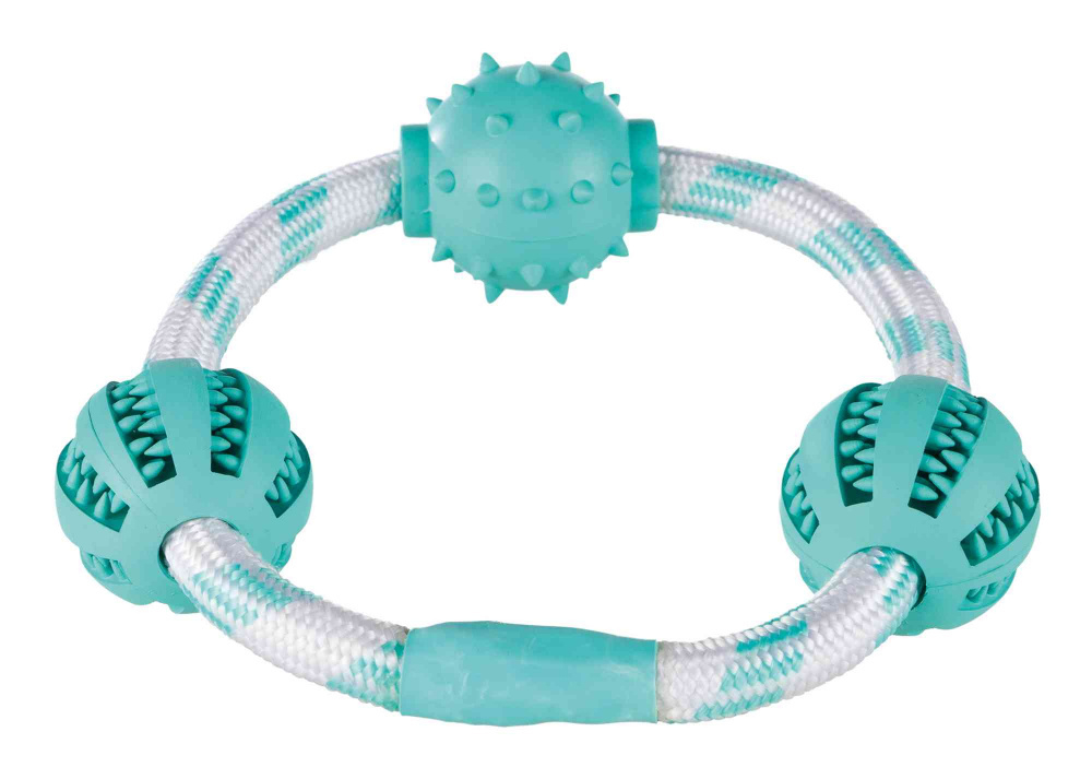 Кольцо с мячиками Denta Fun, ф 20 см, Trixie