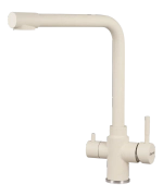 Кухонный смеситель Kuppersberg Geo KG2385CR WHITE фото 