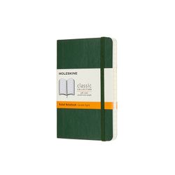 Блокнот Moleskine Classic Soft Pocket зеленый (QP611K15)
