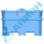 Изотермический контейнер 1200 л со сливом bcs56х4 Анион 1200 л. горизонтальный (1750x1150x1130см;синий) - арт.559500