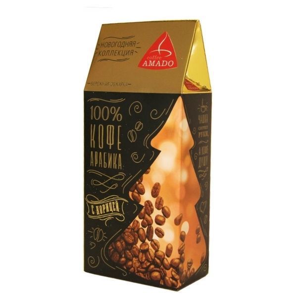 Новогодний кофе с молотой корицей