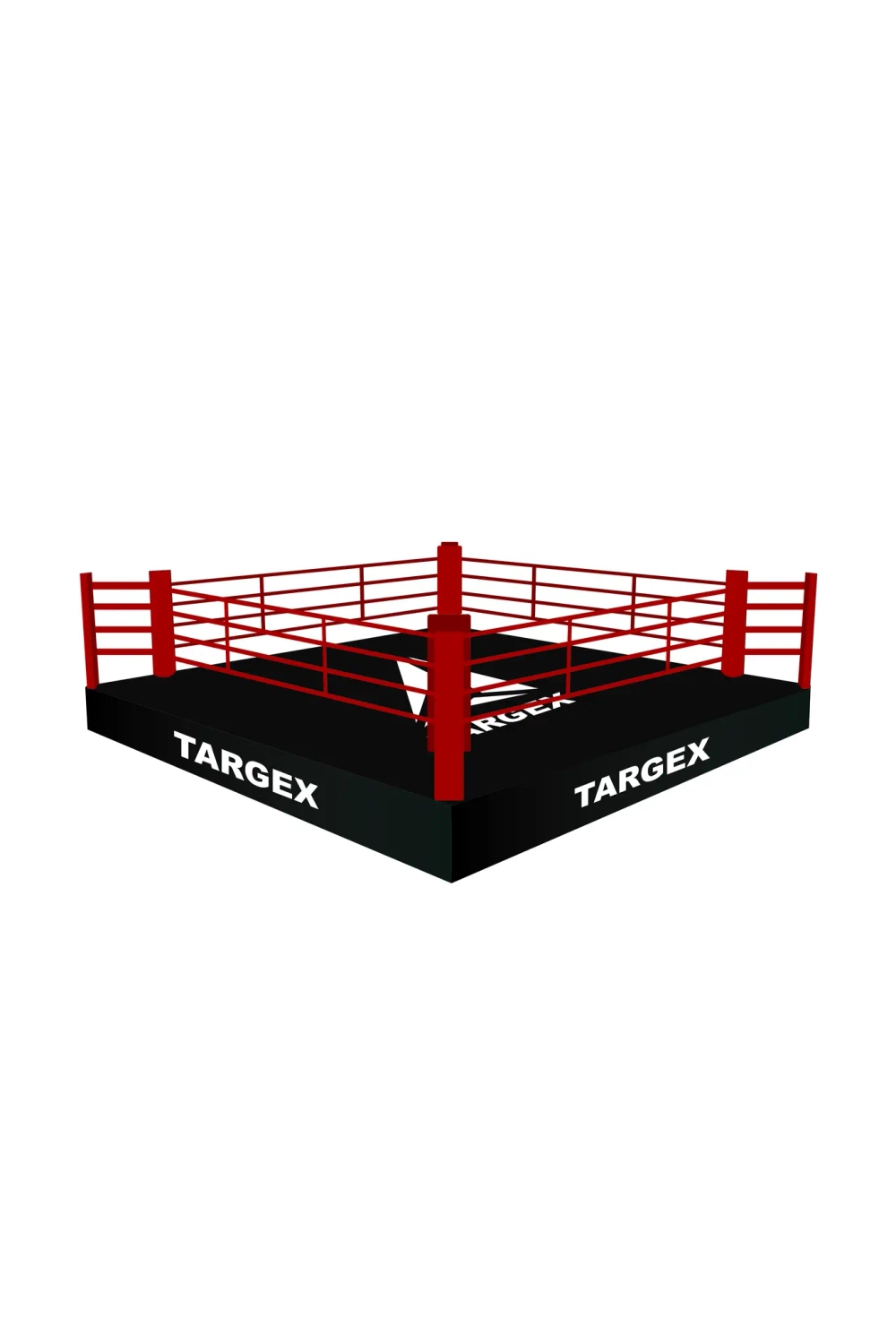 Ринг боксерский TARGEX на помосте высотой 0,5 м