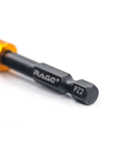 Магнитные биты с ограничителем для шуруповерта S2 PZ2 x 50 мм 2 шт RAGE by VIRA
