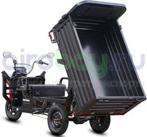 Грузовой электрический трицикл WHITE SIBERIA SIBTRIKE CARGO 1500W (60V/36Ah) - версия 2025 года фото №6