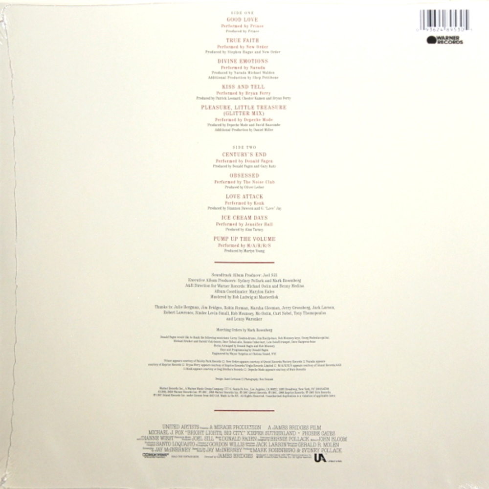 Soundtrack / Bright Lights, Big City. (Limited Edition)(Coloured Vinyl)(LP)