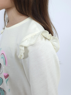 022-03-6 Комплект для девочки (джемпер+ лосины)